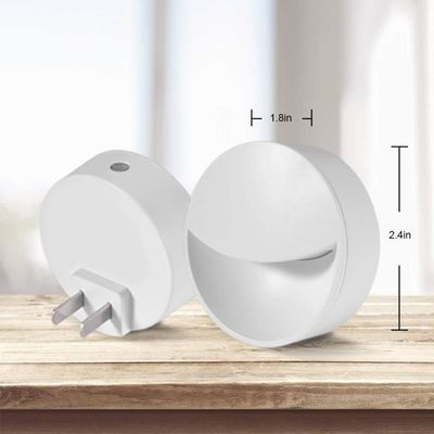 Plug-in LED Night Light Lamp Room with Auto Dusk to Dawn Sensor Electric 1-year EMC LVD